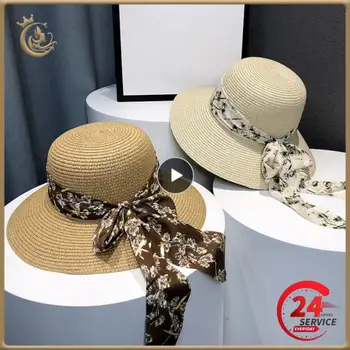 1 ~ 10ШТ Спортивная кепка с высокой воздухопроницаемостью Летняя пляжная кепка Тонкой работы на открытом воздухе Солнцезащитная шляпа Японская мода шляпа с бантом для женщин