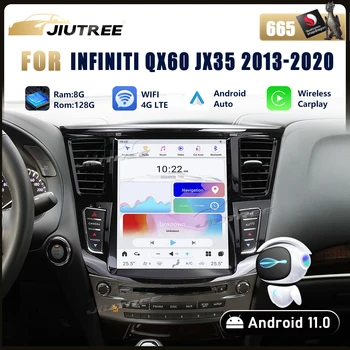 12,1-Дюймовый Экран Tesla Android11 Для Infiniti QX60 JX35 2013-2020 Автомобильная Радионавигация GPS Carplay Мультимедийный Плеер Головное Устройство