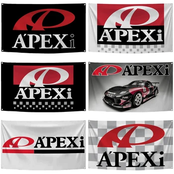 2 × 3 фута, 3 × 5 футов, Флаг Apexis, Баннер для гоночного автомобиля с цифровой печатью, Гобеленовый Занавес для декора