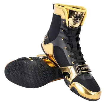 2023 Новые борцовские ботинки для мужчин, боксерские туфли хорошего качества, мужские дышащие кроссовки для спортзала, мужские высокие борцовские ботинки Big Boy