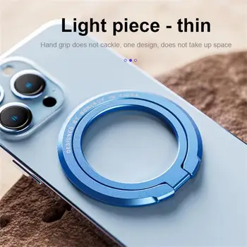 2023 Новый держатель для телефона с магнитным кольцом на диске для iPhone 12 13 14 Mini Max, ультратонкий металлический держатель для телефона с магнитным кольцом и пряжкой