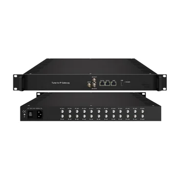 24 тюнера DVB-S2X для подключения к IP-шлюзу