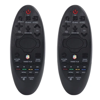 2X Смарт-пульт дистанционного управления для Samsung Smart Tv Remote Control BN59-01182G Led Tv Ue48H8000