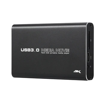 4K Full HD H.264 MKV HDMI-совместимый Медиаплеер на жестком диске Центральный USB OTG SD AV TV AVI RMVB RM HDDM3R Встроенный Накопитель 5G
