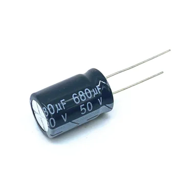 5ШТ Электролитический конденсатор высокого качества 50V680UF 13*20mm 680UF 50V 13*20