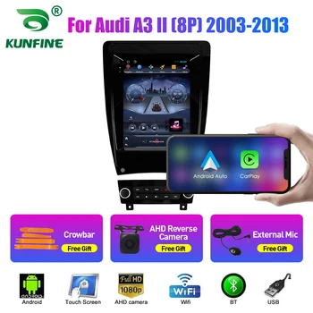 9,7-дюймовый автомобильный радиоприемник Tesla Style 2 Din Android для Audi A3 II (8P) 2003-2013 Стерео автомобильный мультимедийный видеоплеер DVD GPS Навигация
