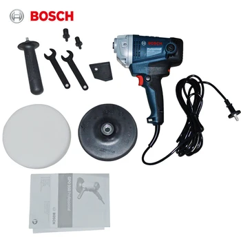 Bosch Gpo950 950W 220V 6-Ступенчатая Регулируемая Двухвальная Вертикальная Полировальная Машина Профессиональный Автомобильный Косметический Инструмент Для Полировки Воском
