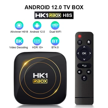 HK1 RBOX android телеприставка smart tv box usb 8K30Hz 4k BT4.0 + Mail-G31 MP2 2GB16GB 4GB32GB android smart tv box 2023 españa tvbox