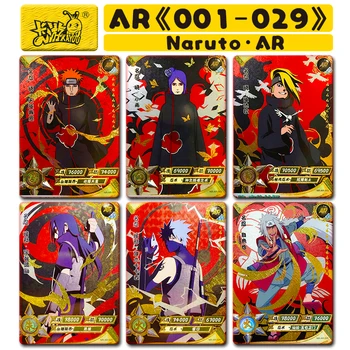 Kayou Naruto Ar-Card Персонажи Аниме Гаара Учиха Саске Пейн Конан Дейдара Коллекция Мультяшных Игрушек Открытки Подарок На День Рождения