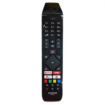 RC43141 для Пульта Дистанционного управления телевизором Hitachi /Netflix/Youtube /Кнопки Fplay 50HB26T72UA