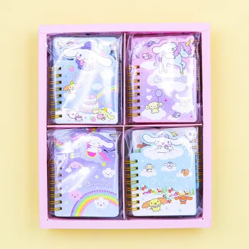 Sanrio Notebook Модный милый блокнот Melody Kuromi, портативный блокнот, календарь Cinnamoroll, канцелярские принадлежности, школьные принадлежности, подарки для девочек