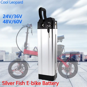 Аккумулятор для Электровелосипеда Silver Fish 24V 36V 48V 60V 10Ah 12Ah 15Ah 20Ah 30Ah для G-Hybrid City Складной Аккумулятор Для Электровелосипеда