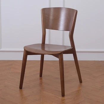 Деревянный обеденный стул в скандинавском стиле, Обеденные стулья для гостиной, письменный стол с акцентом, ресторан Sedie Cucina, Наборы мебели для гостиной SQC