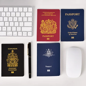 Держатель для загранпаспорта из искусственной кожи, Защитная обложка для паспорта, Модный Держатель для удостоверения личности, Аксессуары для путешествий