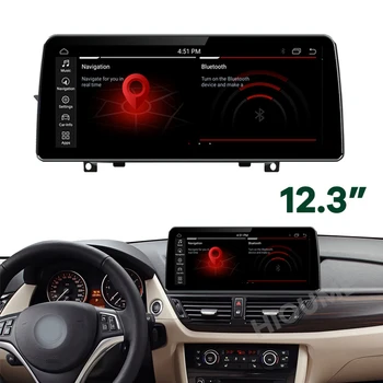Для BMW X1 E84 F48 2009-2020 W/GPS Навигация CarPlay Стерео Радио 12,3 