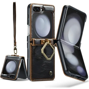 для samsung flip5 Чехол-сумка на ремешке для телефона с защитой от Царапин Samsung Galaxy Z Flip 5 5G Flip5 Zflip5 Чехол для защиты от падения Capa