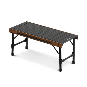 Комбинированный стол Naturehike IGT Сверхлегкие Походные столы для пикника на открытом воздухе, Съемный складной стол для барбекю из сверхлегкого алюминиевого сплава