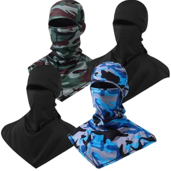 Летняя балаклава, солнцезащитная маска с длинной шеей, покрывающая мужскую и женскую велосипедную, мотоциклетную, рыбацкую, лыжную маски