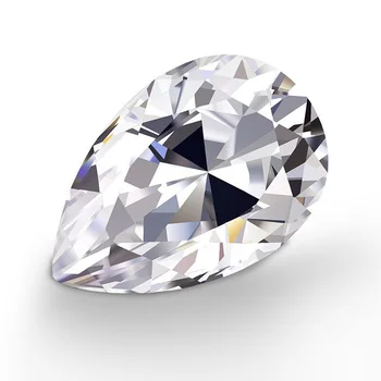 муассанит цвета D от 4 мм * 6 мм до 10 мм * 14 мм может пройти тестирование на бриллианты, муассанит оптом, сыпучий драгоценный камень