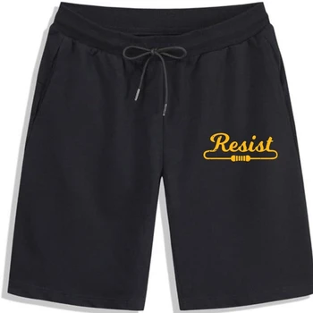 Мужские шорты Resist Идея подарка для инженеров-электриков cool Preppy StyleUnique cool Family Cotton Men cool круто