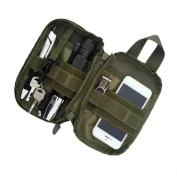 Мужской нейлоновый тактический ремень 600D Поясная сумка Маленький карман Военная поясная сумка для бега дорожные сумки для кемпинга Мягкая спинка