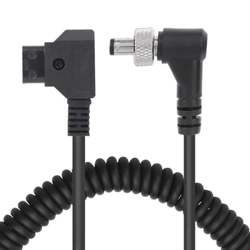 Надежный и безопасный разъем D-Tap к спиральному кабелю DC5.5x2.1 мм для ЖК-мониторов Assist