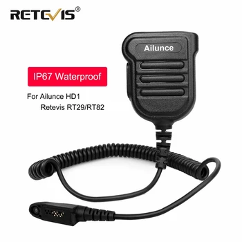 Новый Модернизированный IP67 Водонепроницаемый PTT Динамик Микрофон Для Ailunce HD1 Retevis RT29/RT82/RT83/RT648/RT647 Портативная Рация J9131G