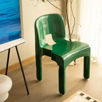 Одноместные дизайнерские стулья для гостиной, стол для спальни, Роскошные Пластиковые стулья для гостиной, Современная детская мебель для балкона Sandalye YY50LC