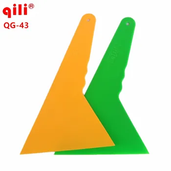 Оптовая продажа приветствуется Треугольный Ракель-скребок Qili QG-43 Ручка-Скребок для обертывания автомобиля виниловой Пленкой, Инструмент Для Удаления снега Большого Размера