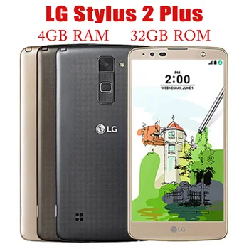 Оригинальный Разблокированный LG Stylus 2 Plus MS550 Mobile 32GB ROM 2GB RAM 4G LTE Задняя Камера Смартфона 16MP 5,7 