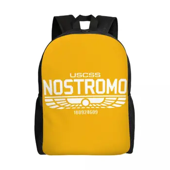 Персонализированный рюкзак USCSS Alien Nostromo Женский Мужской Повседневный рюкзак для школы колледжа Сумки Weyland Yutani Corp