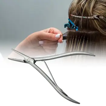 Плоскогубцы для наращивания волос, Инструменты для наращивания волос Плоской формы, многофункциональные плоскогубцы для наращивания волос