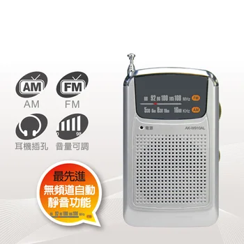 Портативное мини-AM /FM-радио, двухдиапазонный стереофонический карман для пеших прогулок, кемпинга с разъемом для наушников, громкоговоритель, аудиодинамик в помещении и на улице