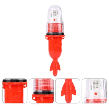 Приманки для морской рыбы Лампа-Искатель Света Приманка Для глубокой Ловли Пластиковая Сеть-Аттрактор для освещения