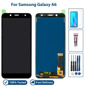 Производитель в Шэньчжэне ЖК-дисплей Samsung Galaxy A6 2018 A600, Замена ЖК-дисплея с сенсорным экраном и цифровым преобразователем в сборе