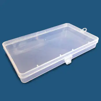 Прямая поставка!! Пластиковая прозрачная коробка для запчастей, таблеток, косметических украшений для ногтей, бусин, футляр для хранения