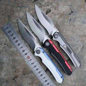 Складной Нож MAXACE Kestrel TC4 Titanium / G10 + Алюминиевая Ручка M390 Для Охоты на открытом воздухе, Кемпинга, Тактической Рыбалки, Выживания EDC Инструмент