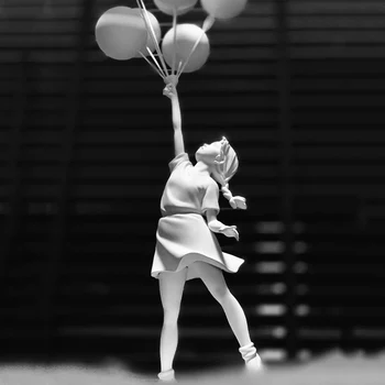Скульптуры и статуэтки девушки на воздушном шаре Бэнкси Скульптуры и статуэтки Девушки на воздушном шаре Украшение дома Украшение гостиной