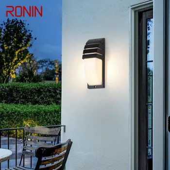 Современное умное бра RONIN Light contemporary Simply Водонепроницаемый индукционный настенный светильник IP65 для внутреннего и внутреннего дворика