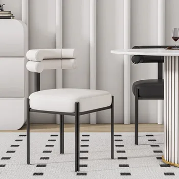 Современные стулья для гостиной Скандинавский Белый Дизайнерский Индивидуальный Роскошный Салонный стул для гостиной Sedie Cucina Мебель для дома MQ50KT