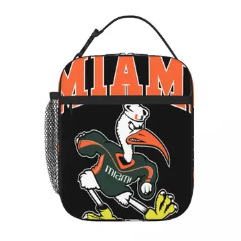 Сумка для ланча Miami University Hurricanes Sebastian, Ланч-боксы, детская сумка для ланча, термосумка для ланча