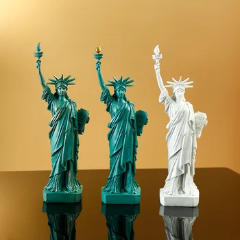 Творческие поделки, модель Статуи Свободы, украшения, винный шкаф для гостиной, технология смолы