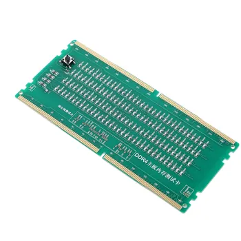 Тестовая карта DDR4, Слот для оперативной памяти, светодиодный Анализатор для ремонта материнской платы на рабочем столе, тестер