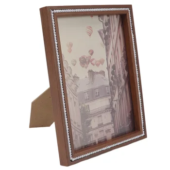 Украшения в виде фоторамки, прозрачная крышка, винтажная рамка для фотографий для украшения дома