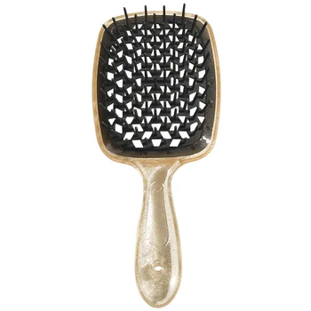Флэш-расческа для спутанных волос, щетка для распутывания волос, Массажные расчески, выдалбливают Влажные вьющиеся волосы, Парикмахерскую расческу, Салонные инструменты для укладки волос.