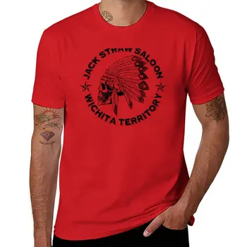 Футболка Jack Straw с коротким рукавом, футболки на заказ, футболки для мужчин с тяжелым весом