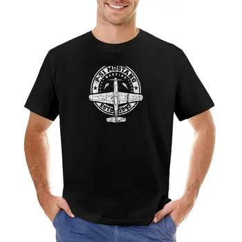 Футболка North American P-51 Mustang Warbird, топы больших размеров, футболка blondie, футболка для мальчика, мужская одежда