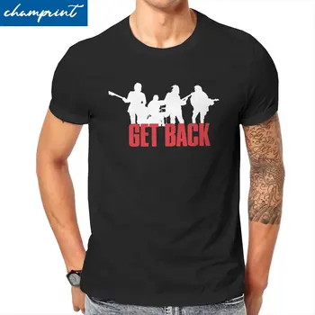Футболка с логотипом серии Get Back, мужская футболка Monty Python The Ministry Of Silly Walks, крутая хлопковая футболка с коротким рукавом, одежда в подарок на день рождения
