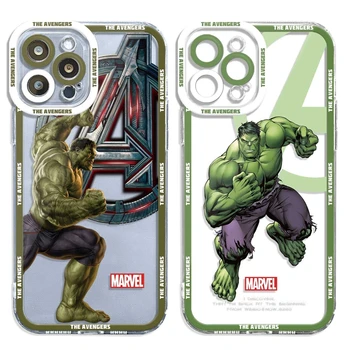 Чехлы для Samsung S21 Plus Ultra S22 5G S20 FE Note 10 Lite S10 S20FE Soft Note10 Мягкий Прозрачный Tpu Marvel Hulk Hero Manga