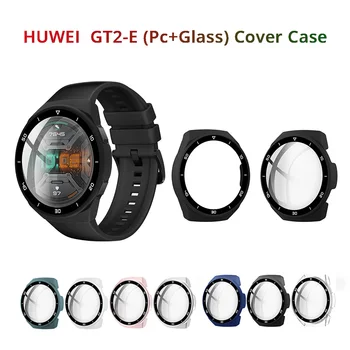 Чехол для ПК для Huawei Watch Gt2e Корпус из закаленного стекла, бампер с полным покрытием для Huawei Watch Gt 2e, защитная оболочка, протектор экрана